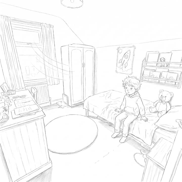 Page 1 as a colouring page