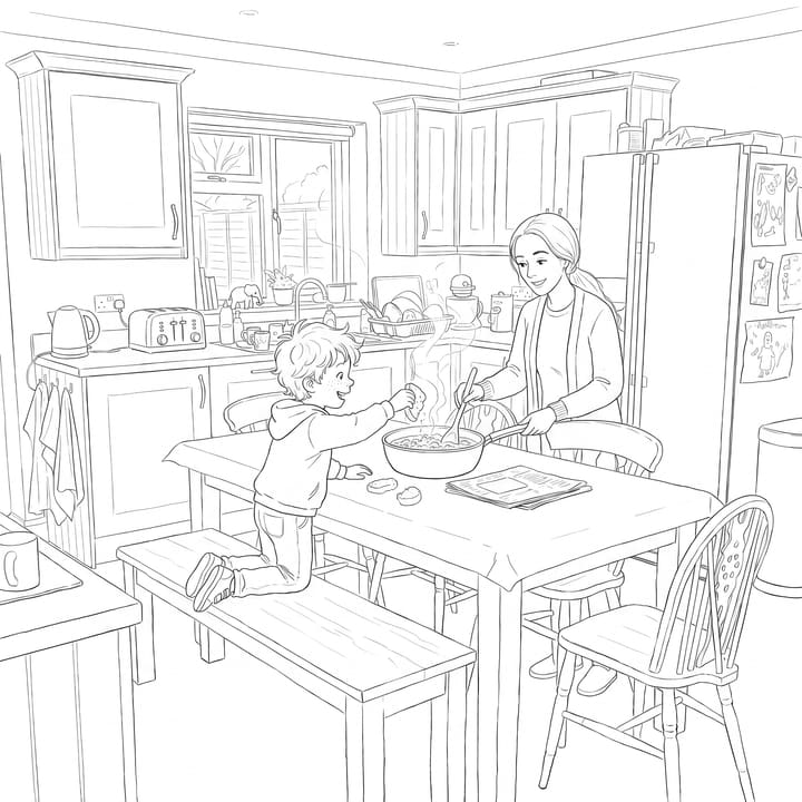 Page 18 as a colouring page