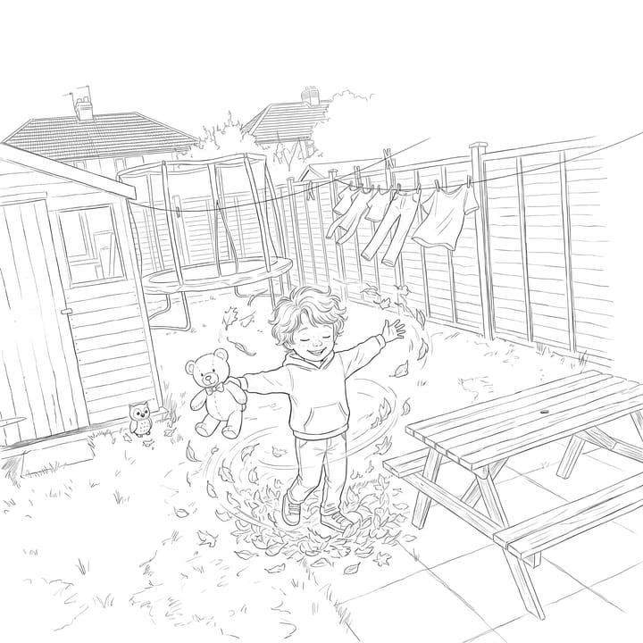 Page 6 as a colouring page