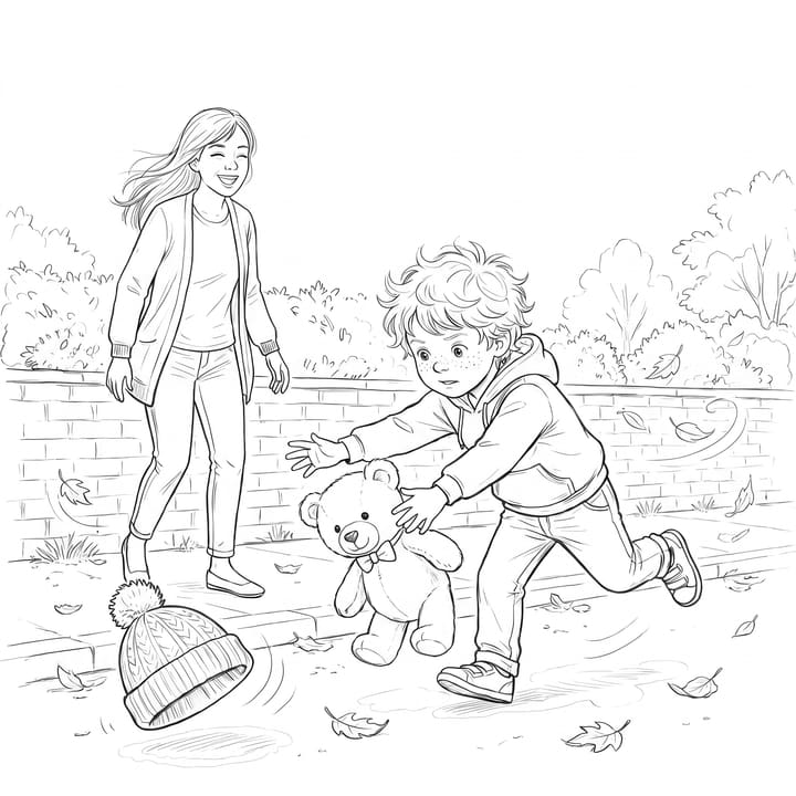 Page 9 as a colouring page